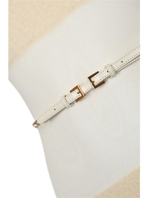Abito in maglia con cintura Milk Elisabetta Franchi | AM37T57E2DZ9